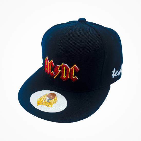 ACDC Black Baseball Hat - Music Band Snapback Cap 9Fifty TCD – The 