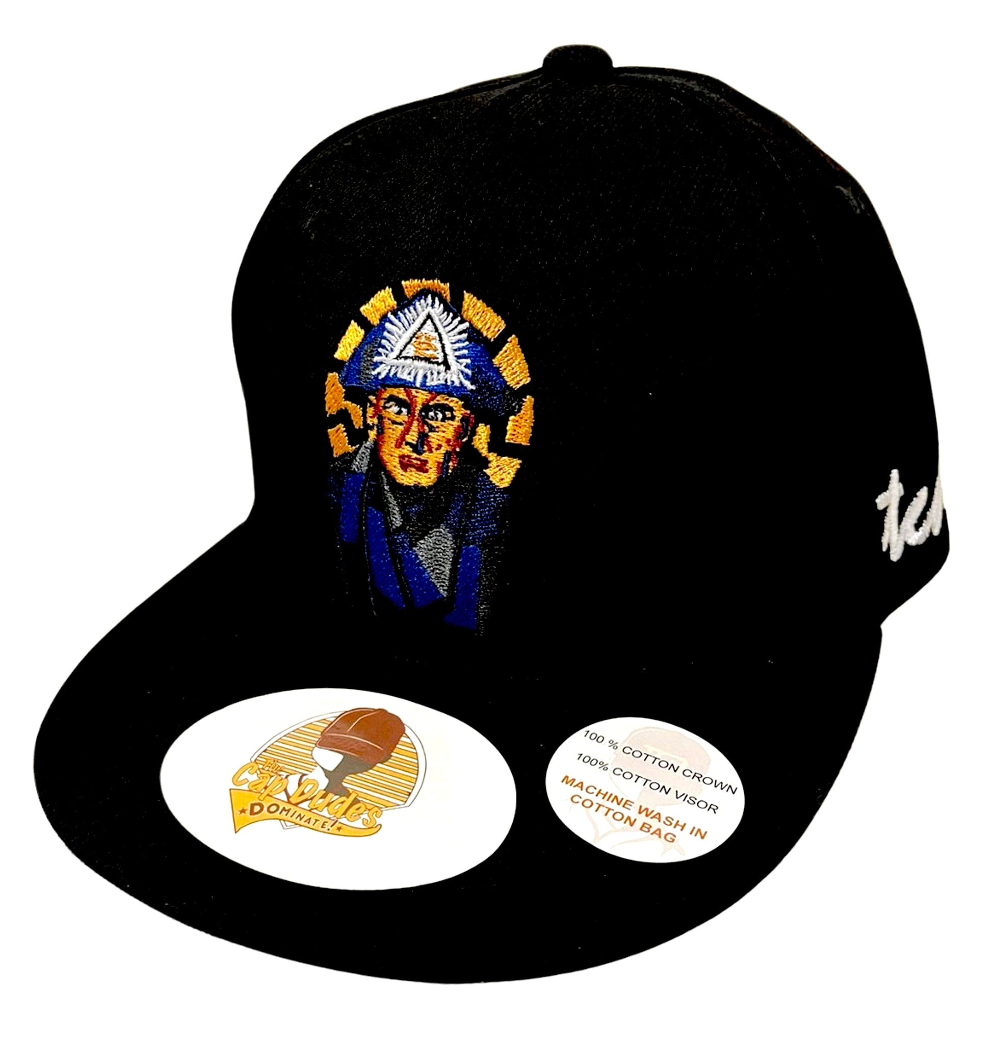 Aleister Crowley Baseball Hat - The Cap Dudes - Front View