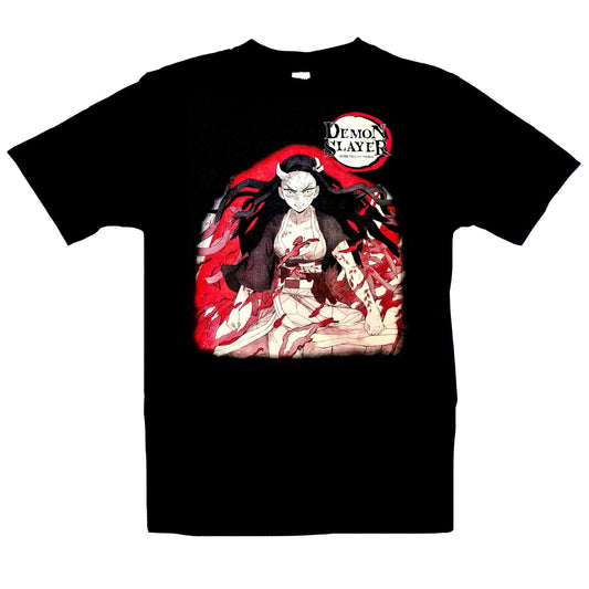 Anime Demon Slayer Nezuko Black T Shirt - The Cap Dudes