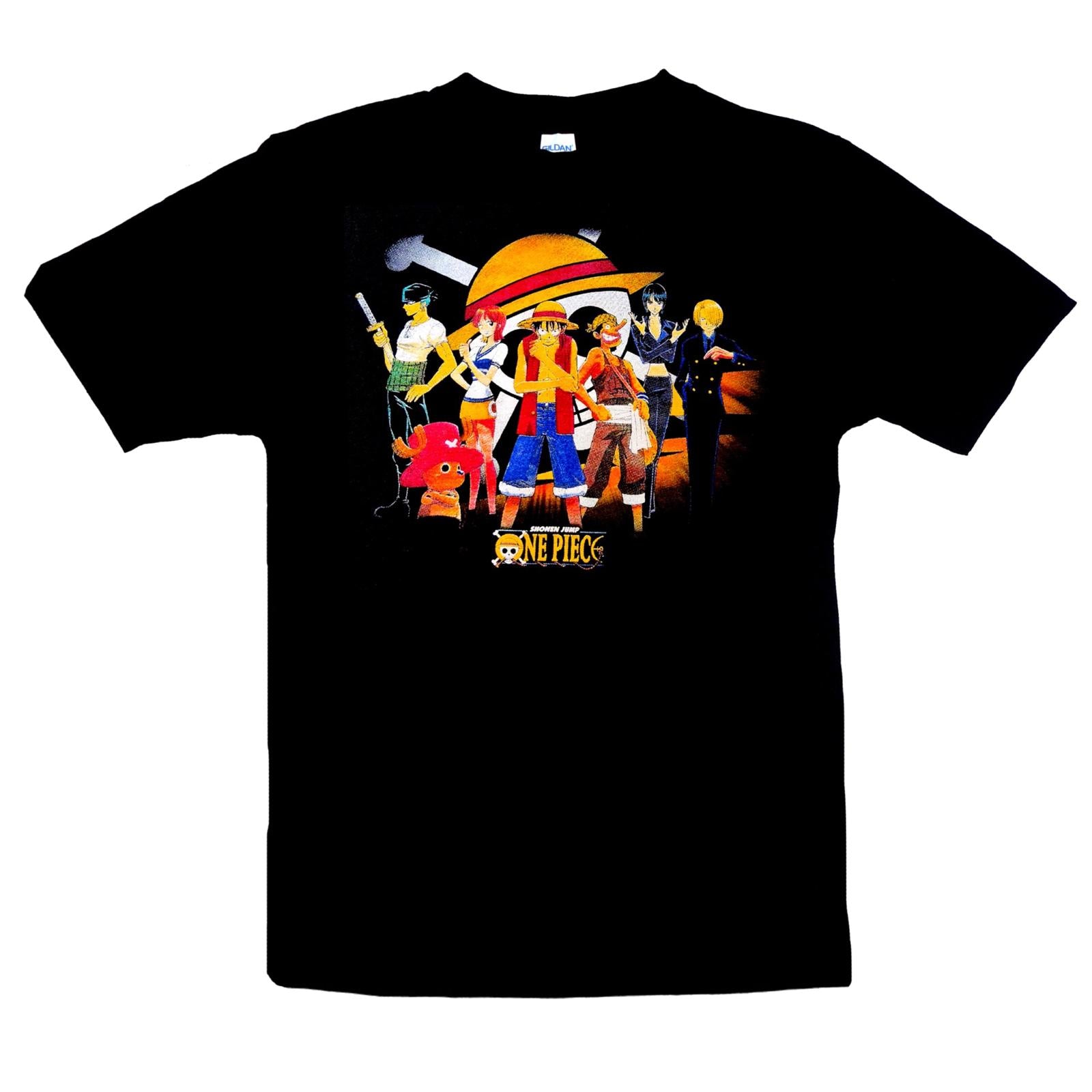 Anime One Piece Black T Shirt - The Cap Dudes