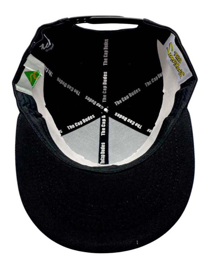 Bart Simpson Baseball Cap -Under Brim - The Cap Dudes