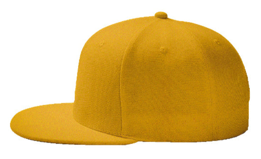 Beige Baseball Hat - Double Snapback 9Fifty Style - The Cap Dudes - Side View