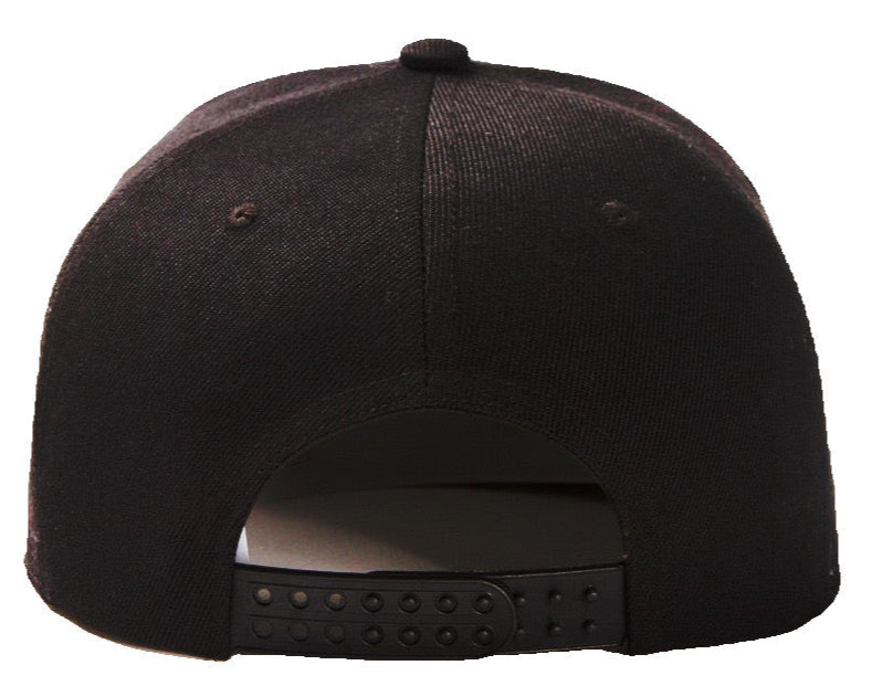 Black Sabbath Black Baseball Hat Snapback Adjustable - The Cap Dudes - Back View