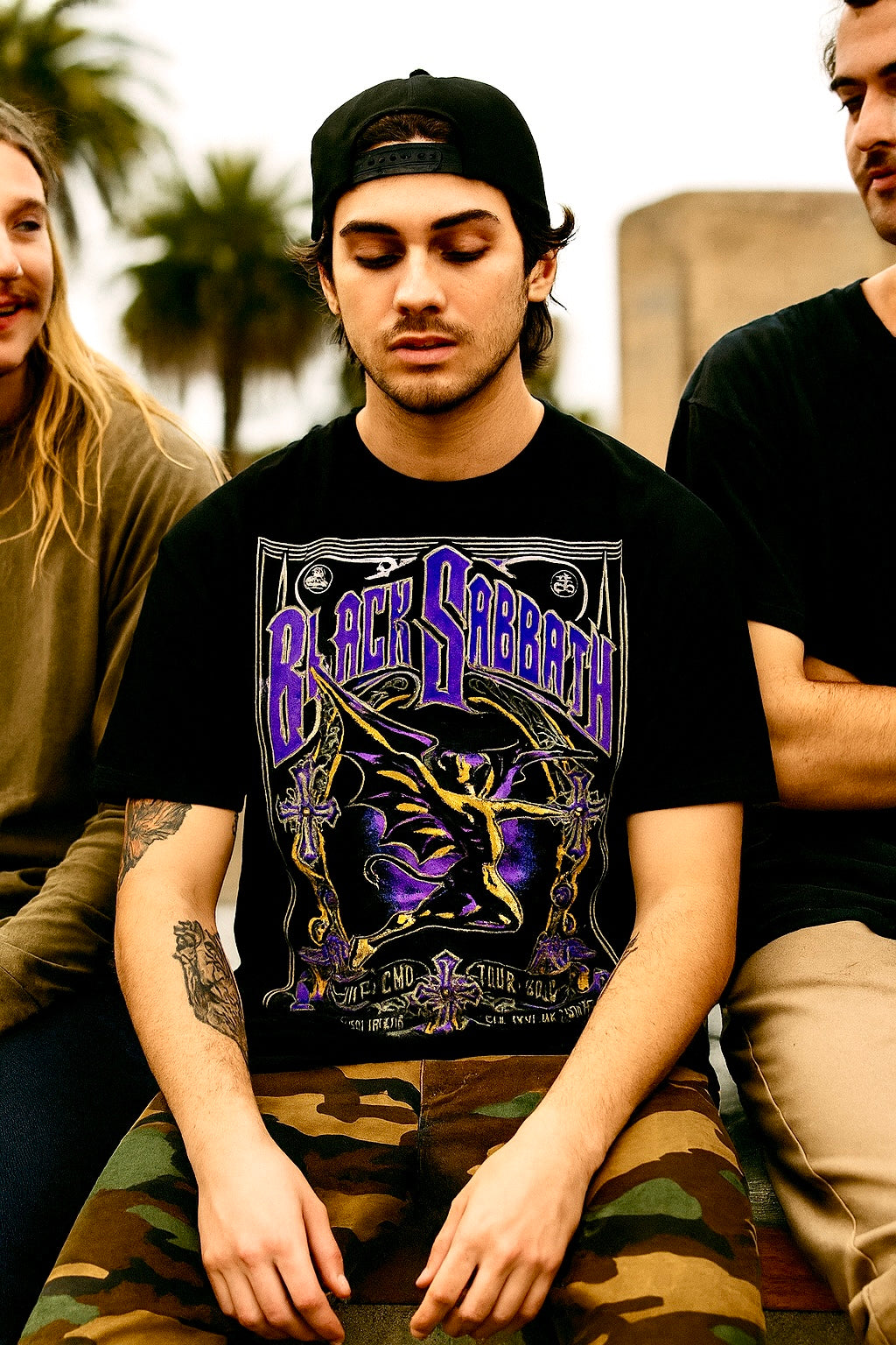 Black Sabbath T Shirt Lifestyle - The Cap Dudes