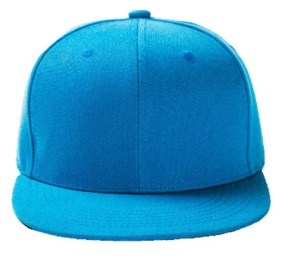 Blue Baseball Hat - Front View - The Cap Dudes