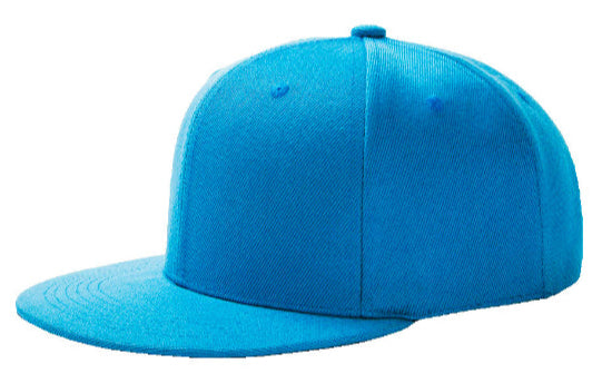 Blue Baseball Hat - The Cap Dudes -Side Angled View