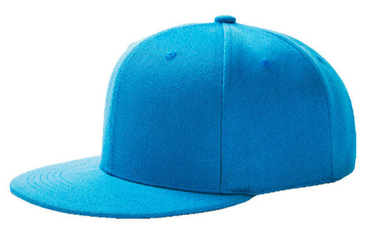 Blue Baseball Hat - The Cap Dudes -Side Angled View