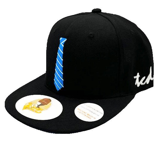 Blue Tie Baseball Hat - The Cap Dudes