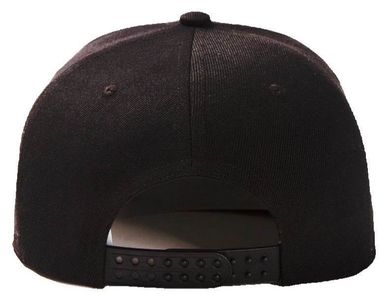 Blue Tie Baseball Hat - The Cap Dudes - Back View