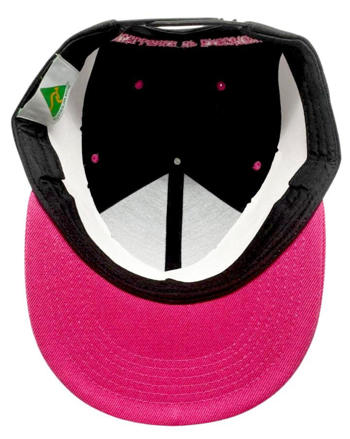 Bret The Hitman Hart WWE- Baseball Hat - The Cap Dudes - Under Brim View