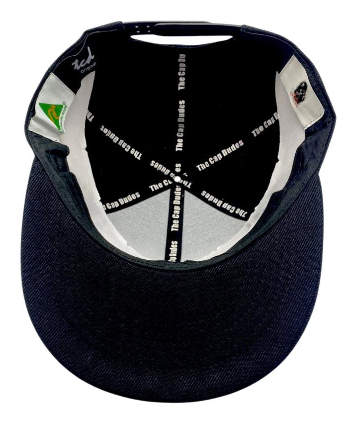 Bruce Dickinson Baseball Cap - Under Brim - The Cap Dudes