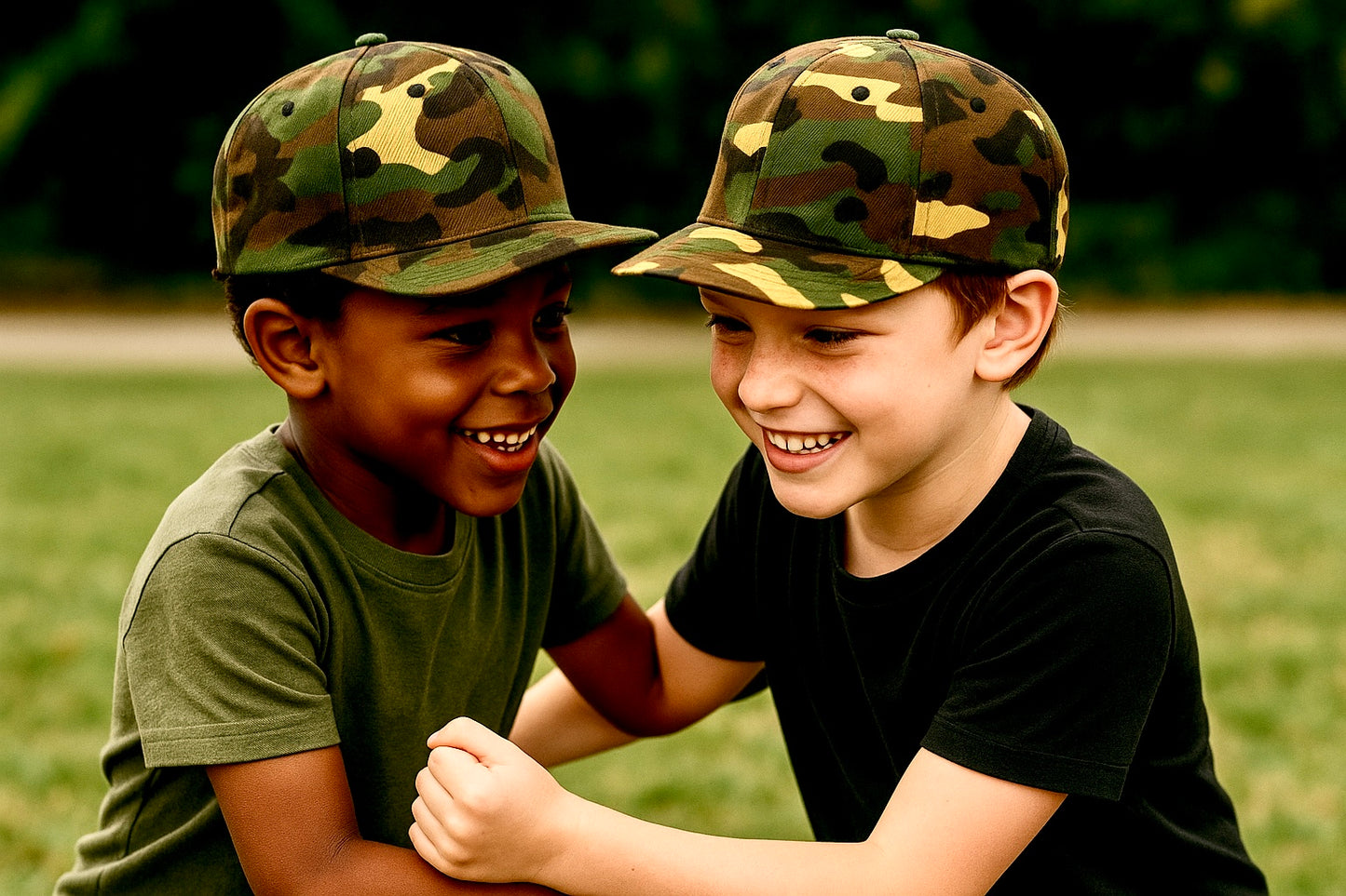 Camo Baseball Hat - Adjustable 9Fifty Snapback Style TCD