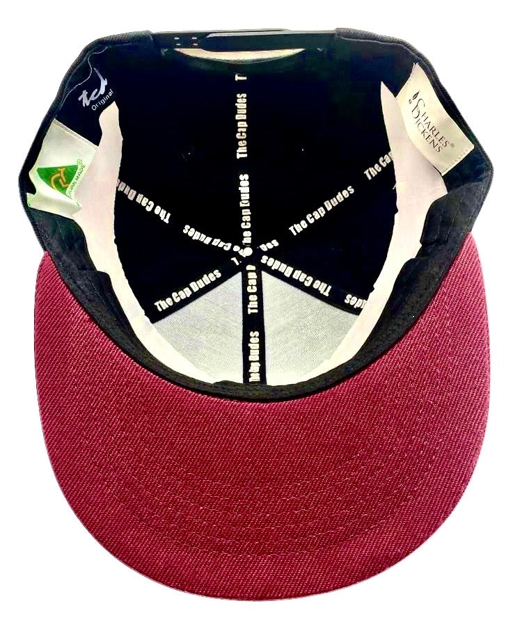 Charles Dickens Baseball Hat - Under Brim - The Cap Dudes