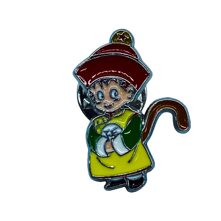 Chiaotzu - Dragonball Z - Manga - Anime Brooch Accessory - Front
