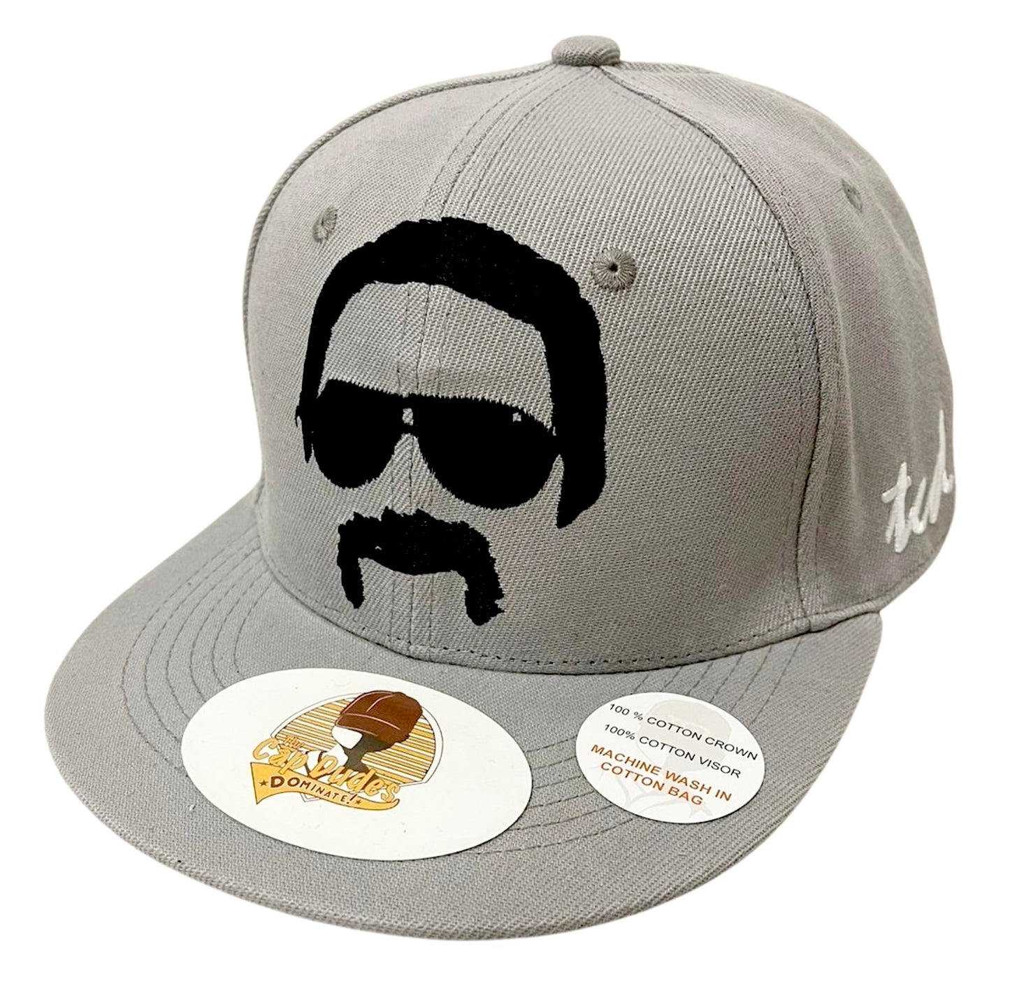 Chopper Read Grey Baseball Hat - The Cap Dudes - Front View