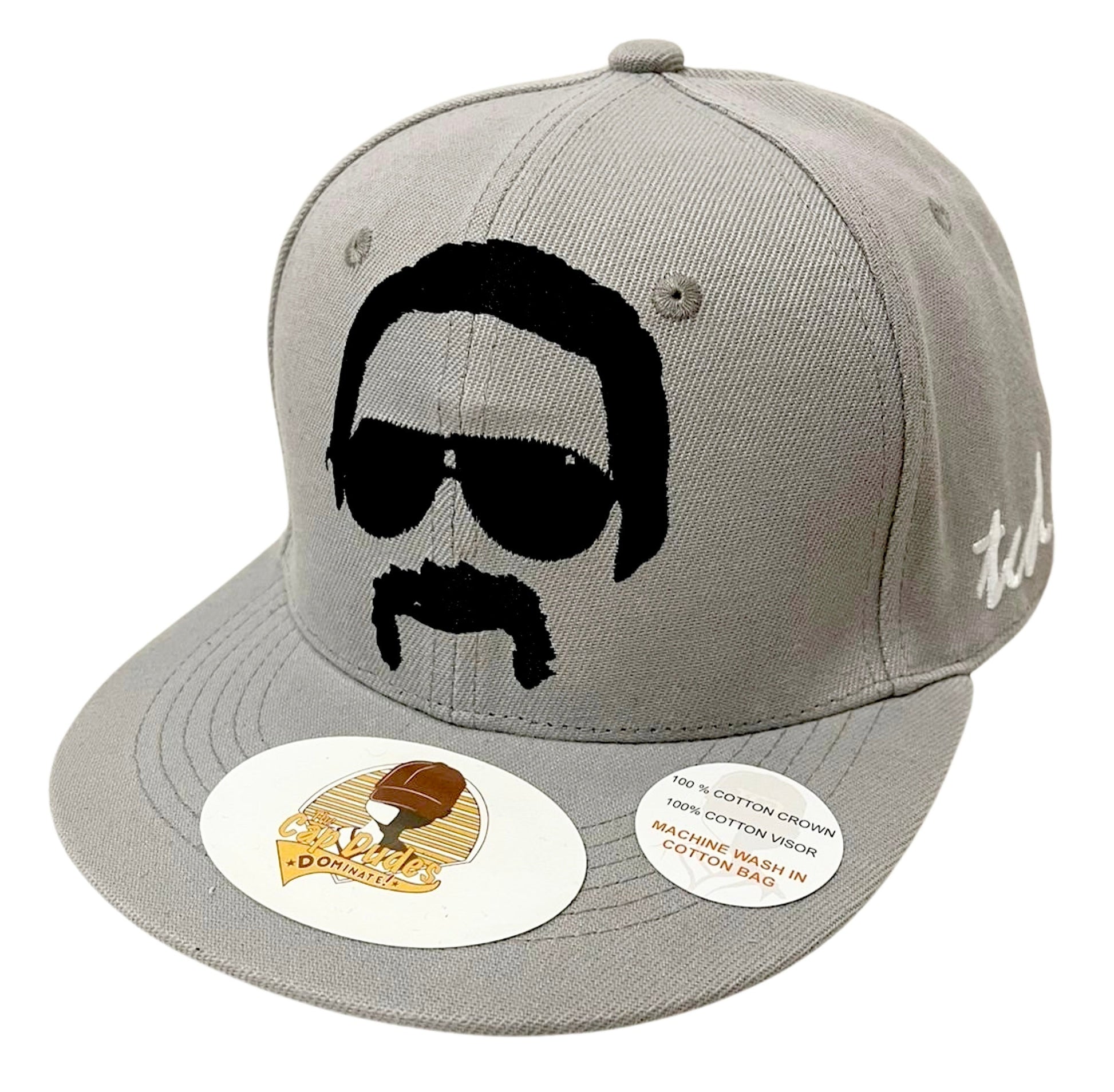 Chopper Read Grey Baseball Hat - The Cap Dudes - Front View