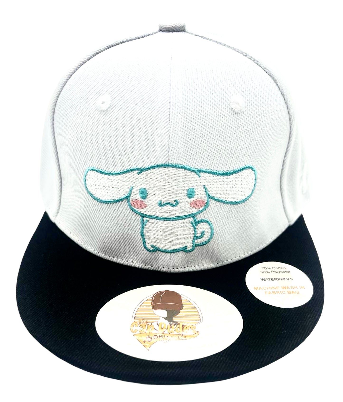 Cinnamoroll Baseball Hat - Front View - The Cap Dudes