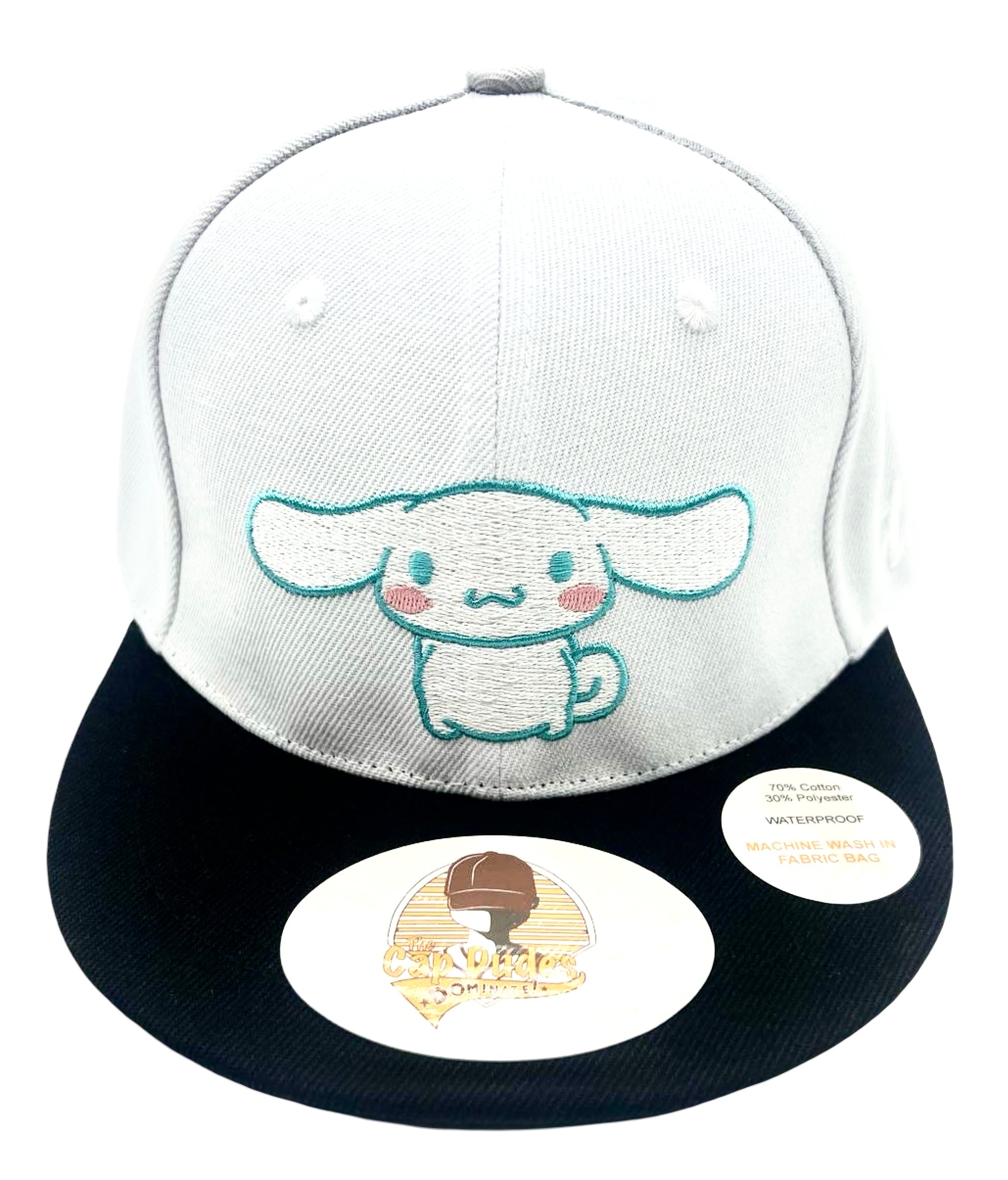 Cinnamoroll Baseball Hat - Front View - The Cap Dudes