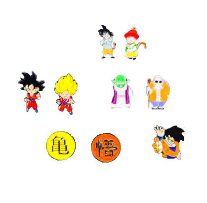 Dragonball Z - Manga - Anime Brooch Accessory - Front