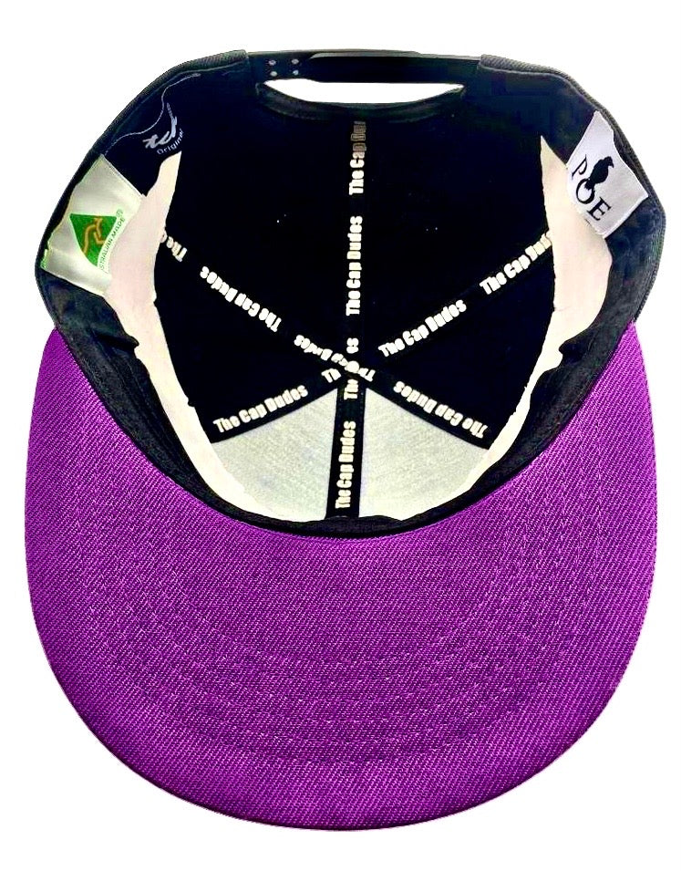 Edgar Allan Poe Baseball Hat - Under Brim - The Cap Dudes