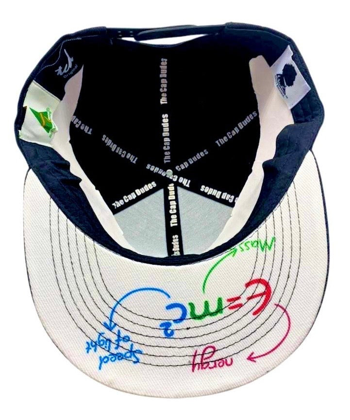 Einstein Baseball Hat - Under Brim - The Cap Dudes