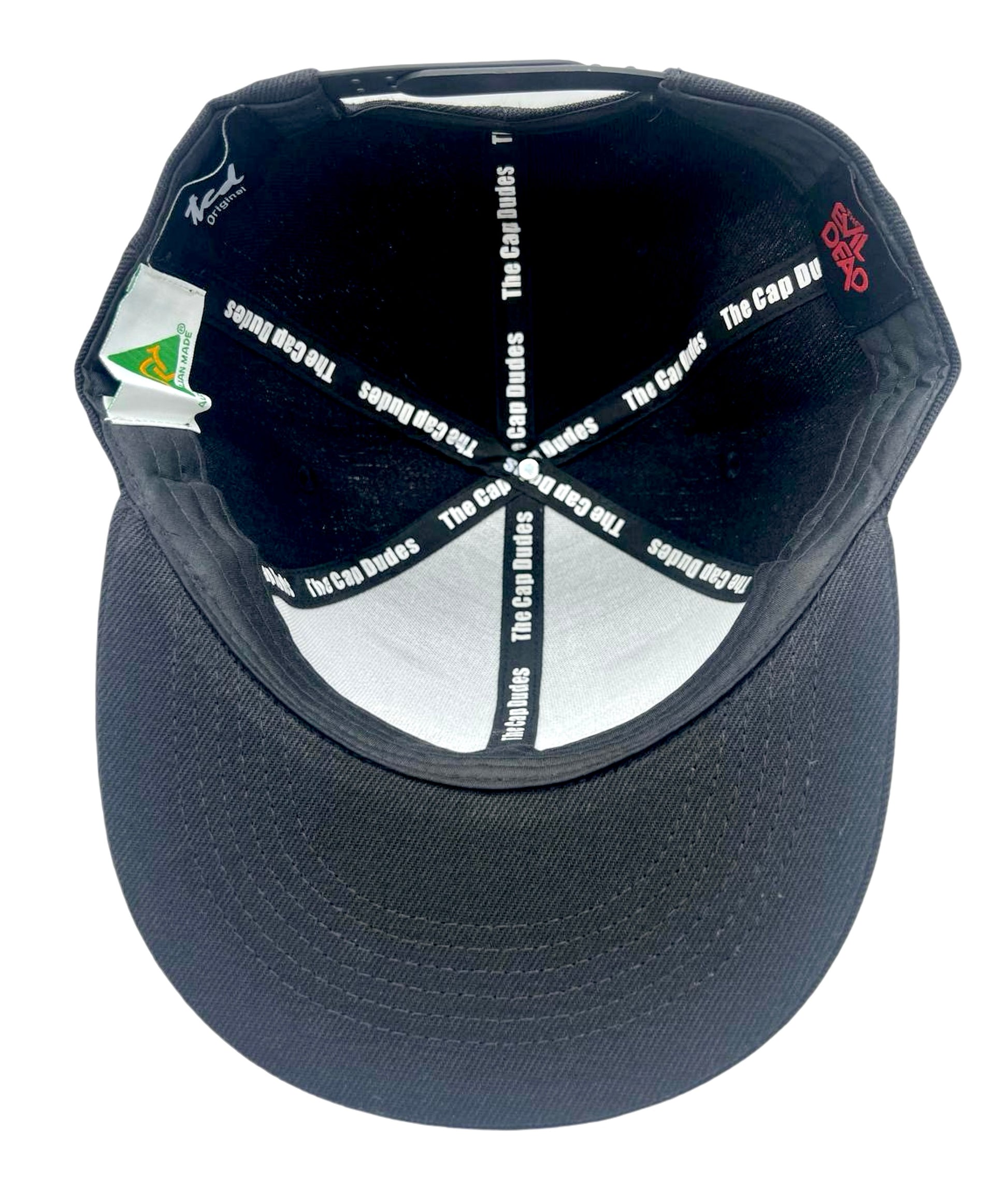 Evil Dead Baseball Hat - Under Brim - The Cap Dudes