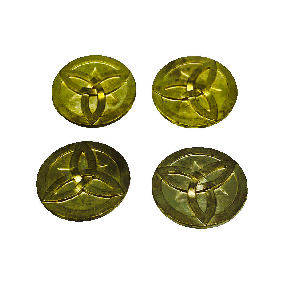 Genshin Impact - Anime - Manga Brooch Accessories - Genshin Impact Currency - Front