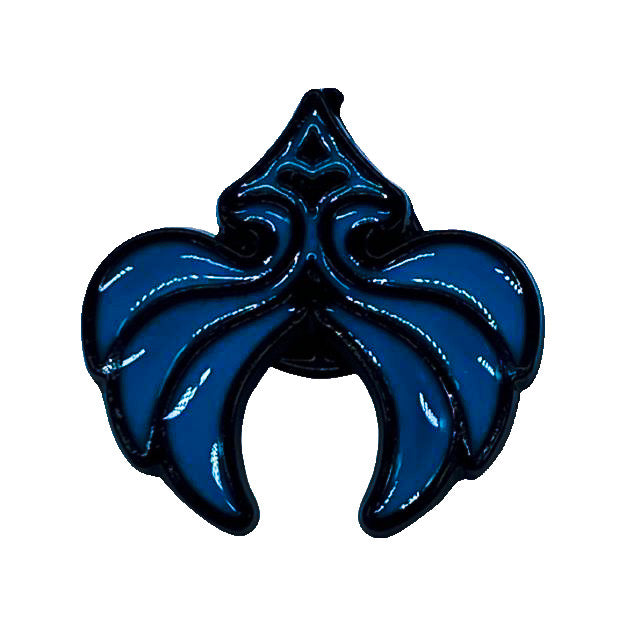 Genshin Impact Symbols - Anemo - Manga - Anime Brooch Accessory - Front