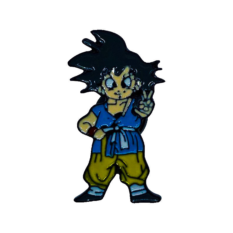 Goten - Dragonball Z - Manga - Anime Brooch Accessory - Front