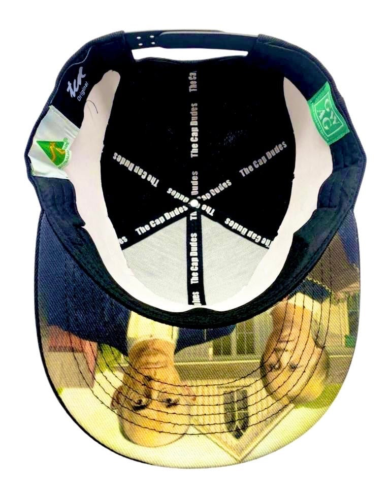 Grant Wood The American Gothic Baseball Hat - Under Brim - The Cap Dudes