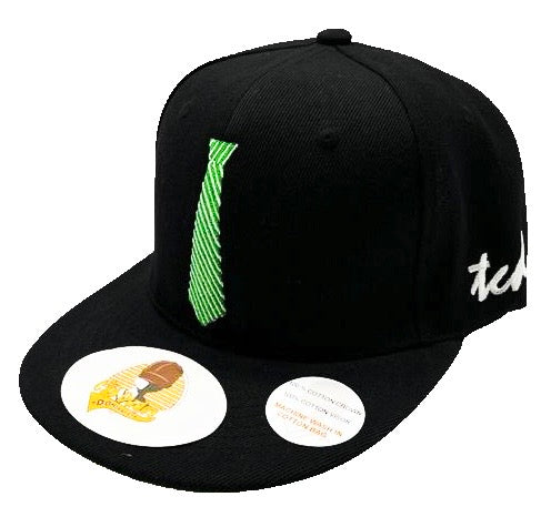 Green Tie Baseball Hat - The Cap Dudes