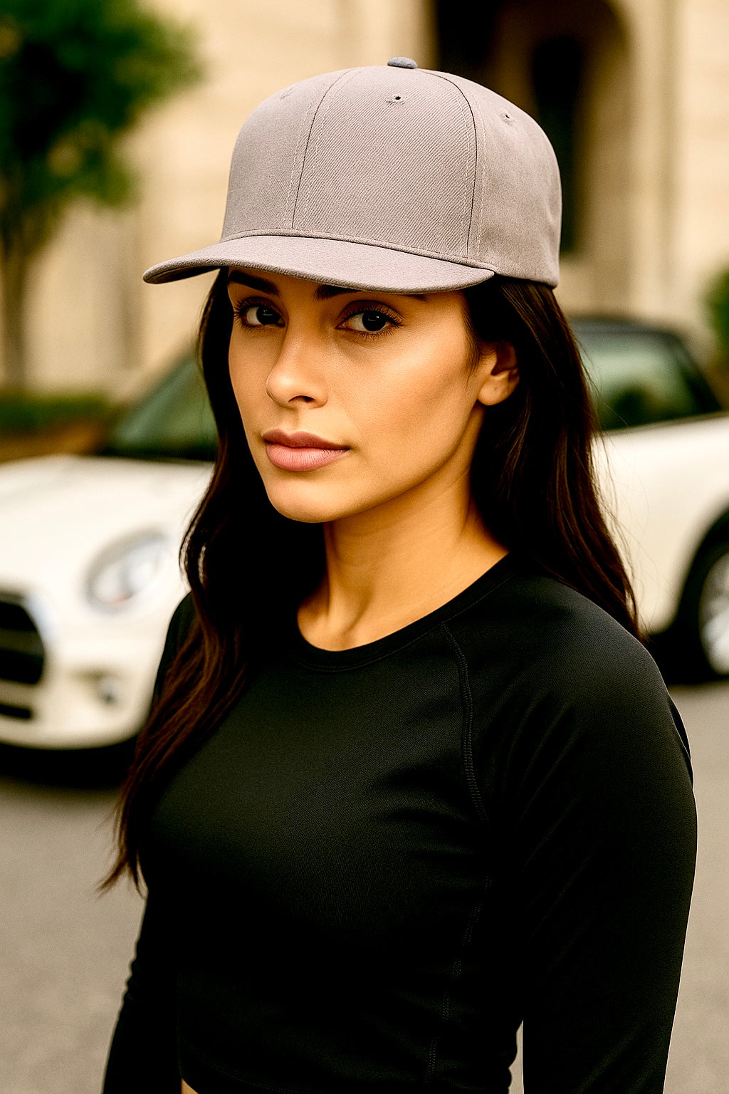 Grey Baseball Hat - Adjustable 9Fifty Snapback Style TCD