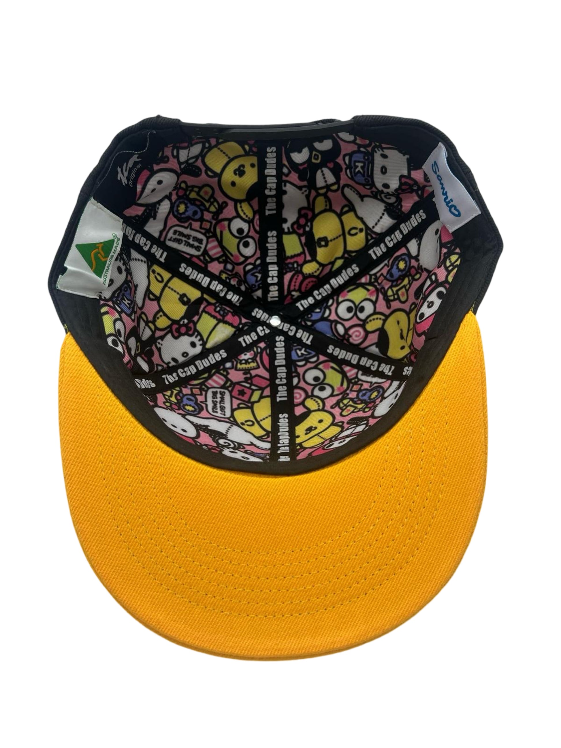 Gudetama Baseball Hat - Under Brim - The Cap Dudes