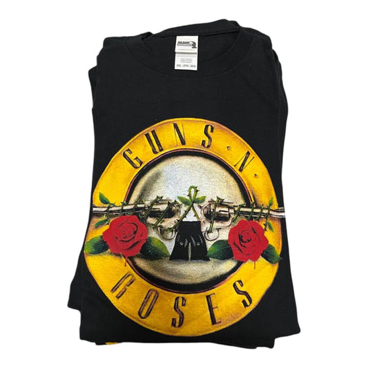 Guns N Roses Vintage Poster Design Black T Shirt - The Cap Dudes