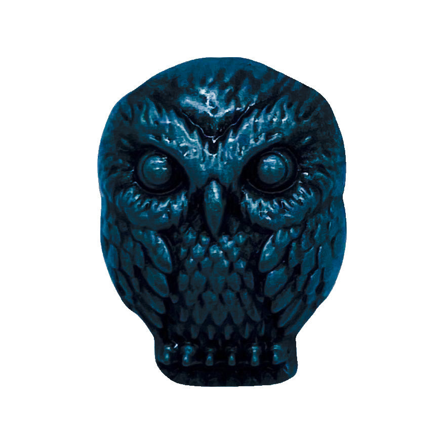 Harry Potter Brooch Accessory - Owl Metal - Front
