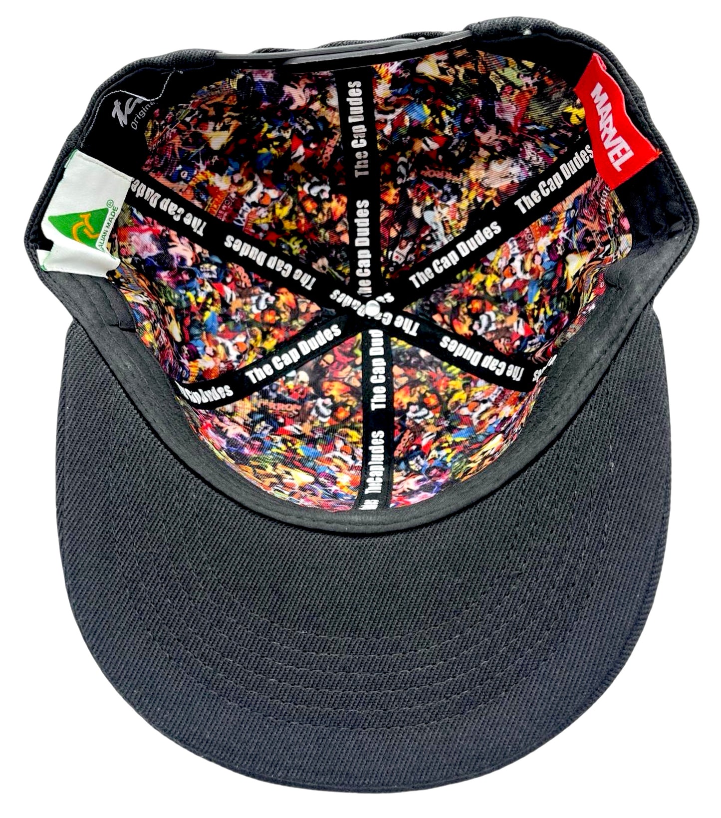 Iron Man Baseball Hat - Under Brim - The Cap Dudes