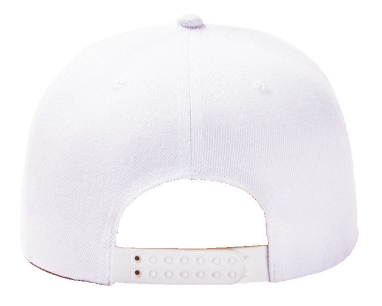 Jackie Brown White Baseball Hat - The Cap Dudes - Back View