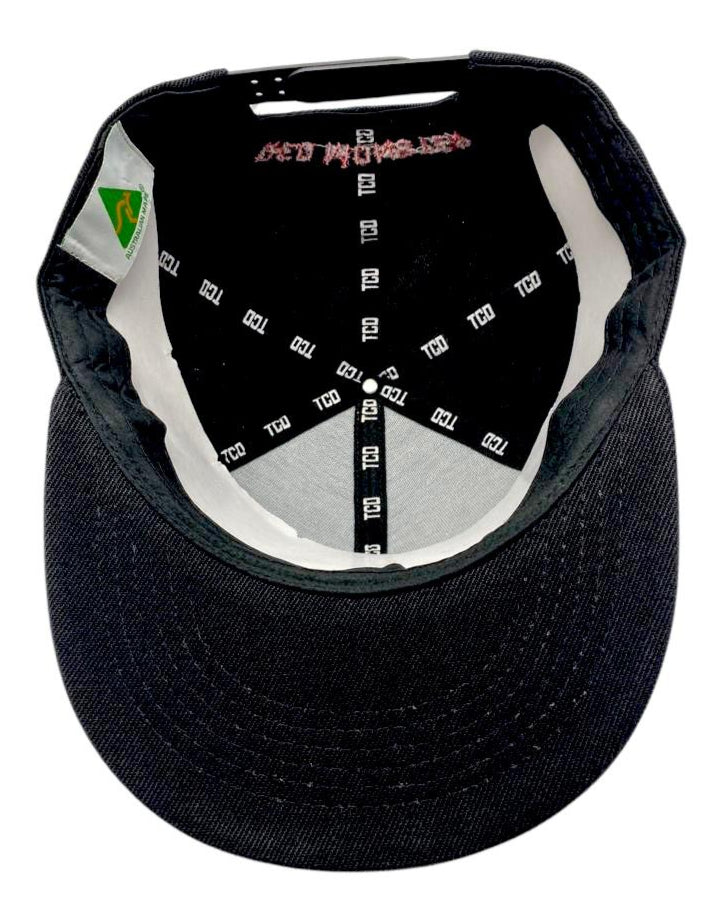 WWE Kane The Red Monster Baseball Cap - Under Brim - The Cap Dude