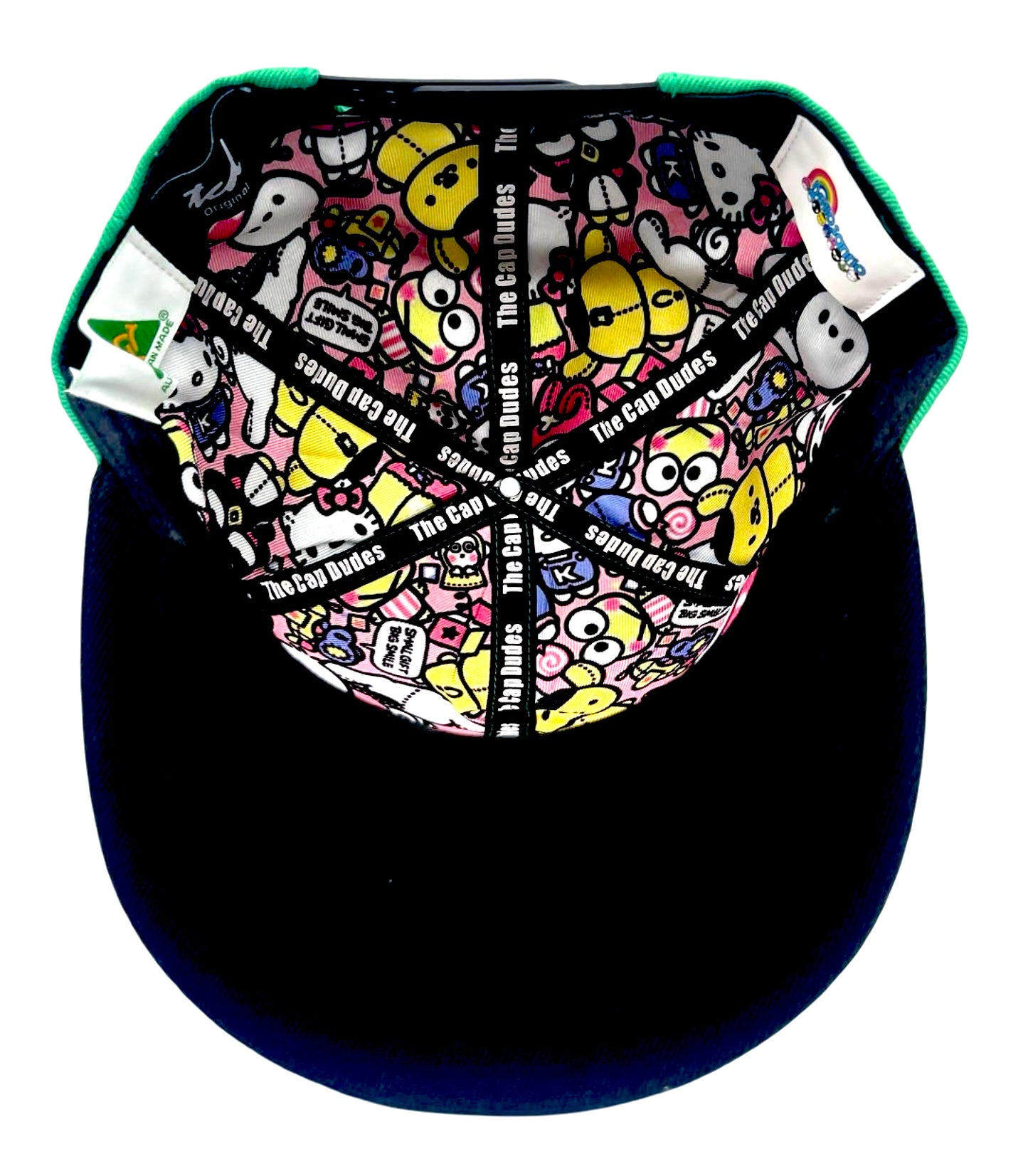 Keroppi Baseball Hat - Under Brim - The Cap Dudes
