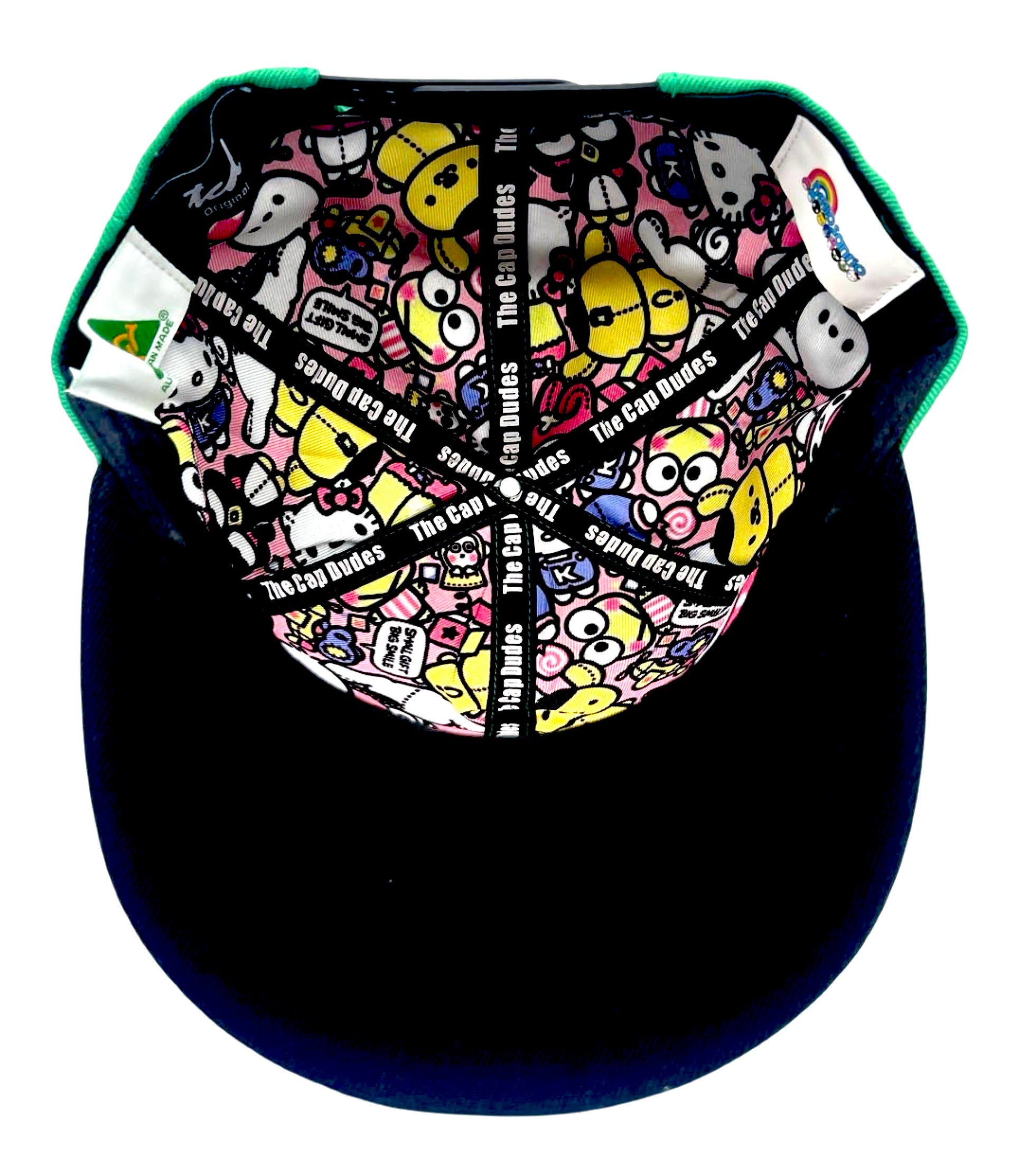 Keroppi Baseball Hat - Under Brim - The Cap Dudes