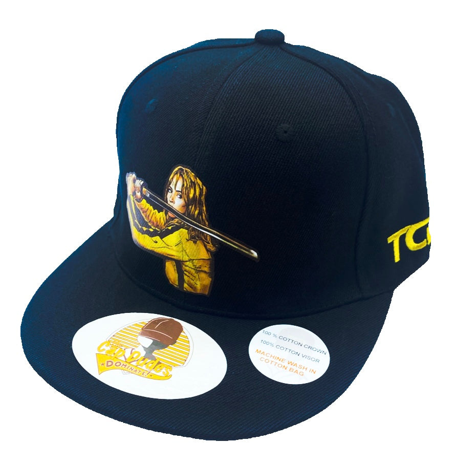 Kill Bill Black Baseball Hat - The Cap Dudes