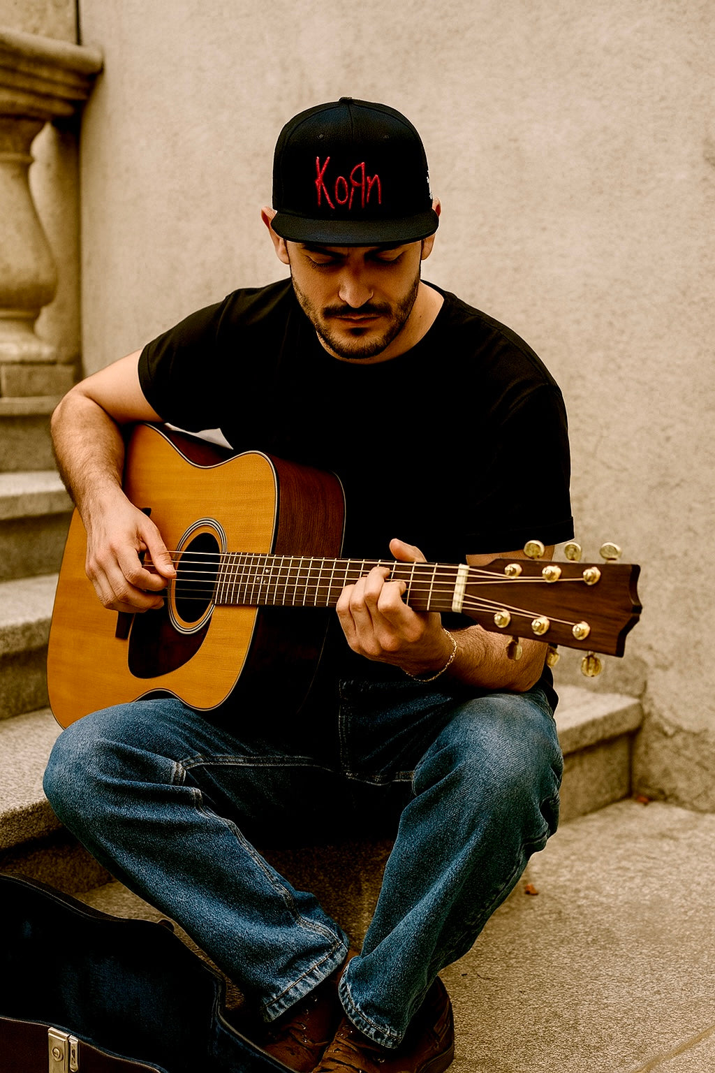 Korn Baseball Hat Lifestyle - The Cap Dudes