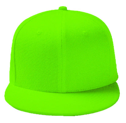 Light Green Baseball Hat - Double Snapback 9Fifty Style - The Cap Dudes - Front View