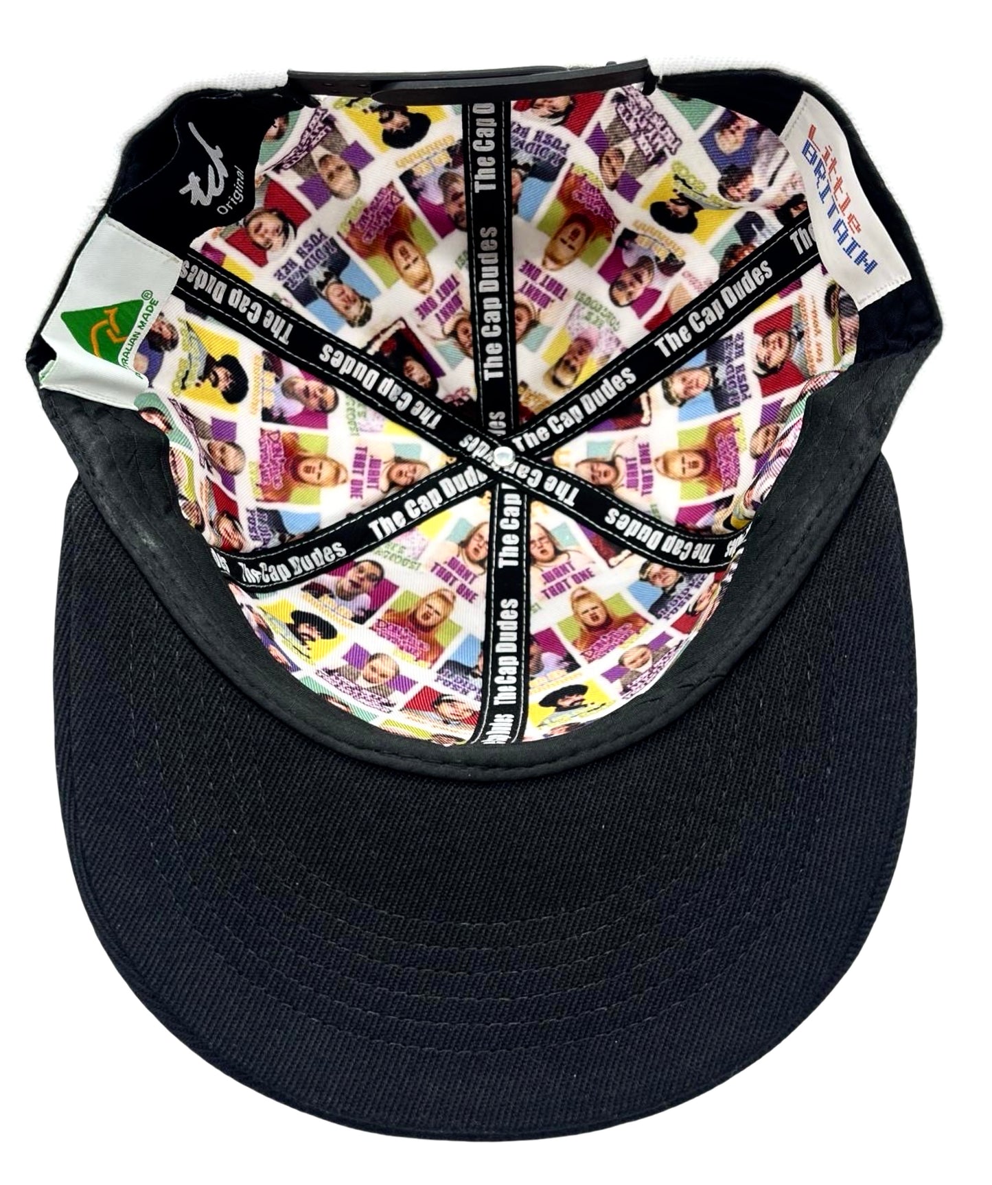 Little Britain Baseball Hat - Under Brim - The Cap Dudes