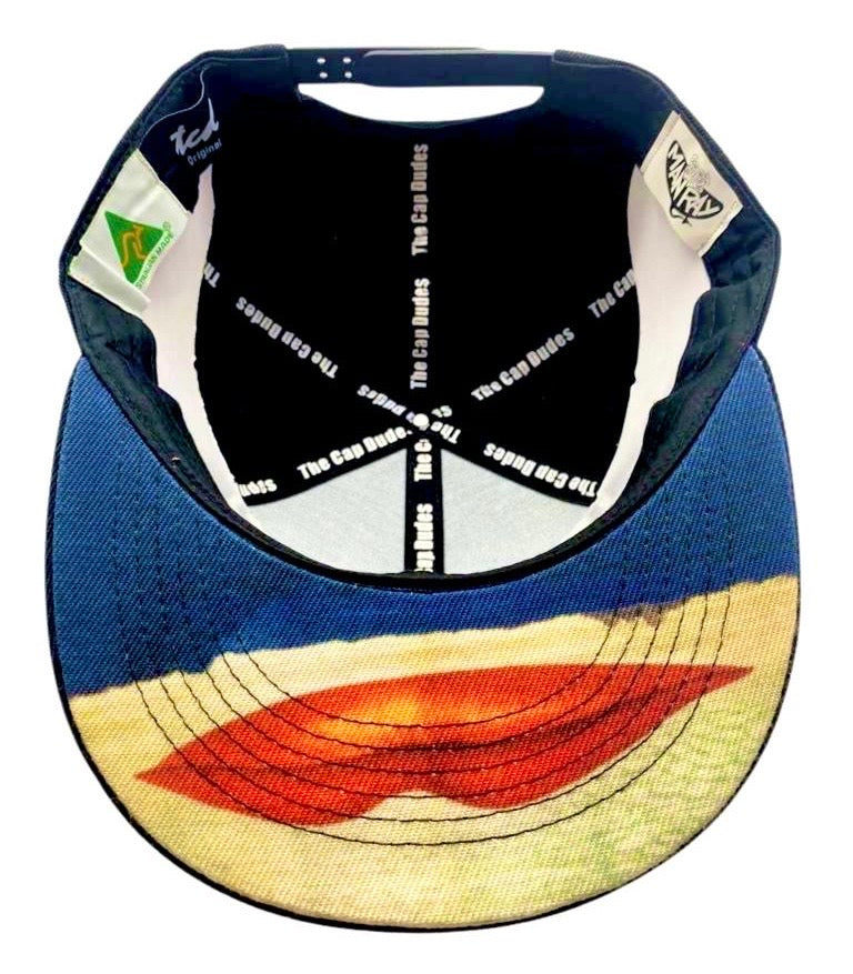 Man Ray's Observatory Time: The Lovers Baseball Hat - Under Brim - The Cap Dudes