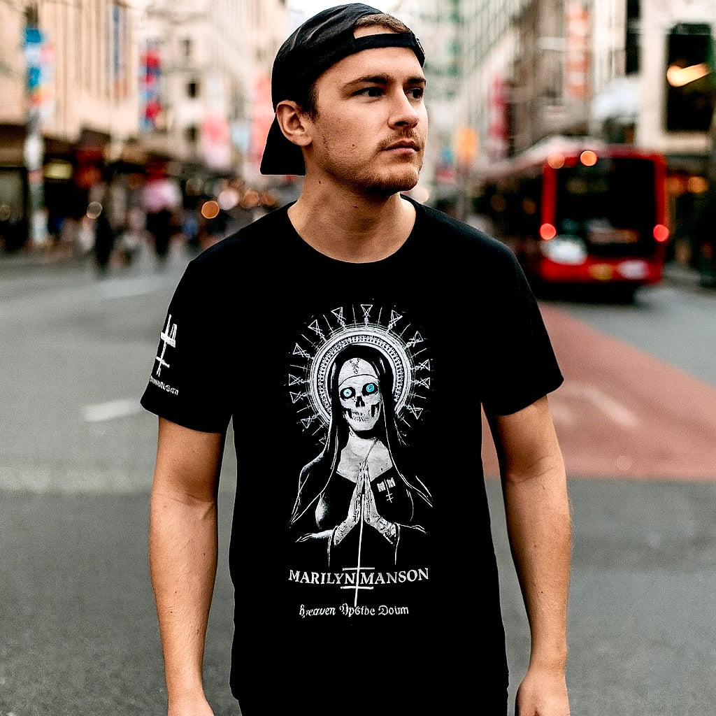 Marilyn Manson T Shirt Lifestyle - The Cap Dudes