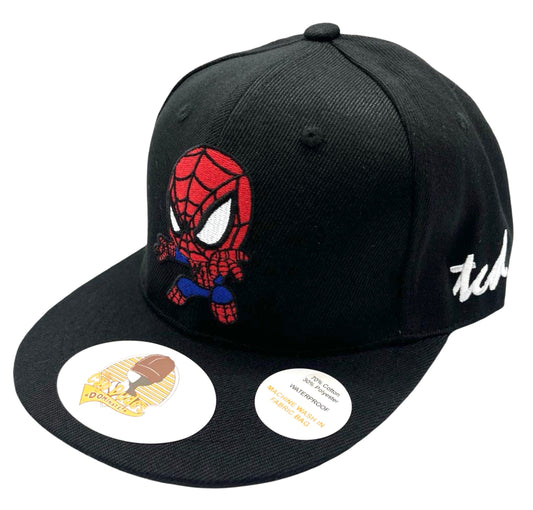Marvel Spider Man Baseball Hat - Side View- The Cap Dudes