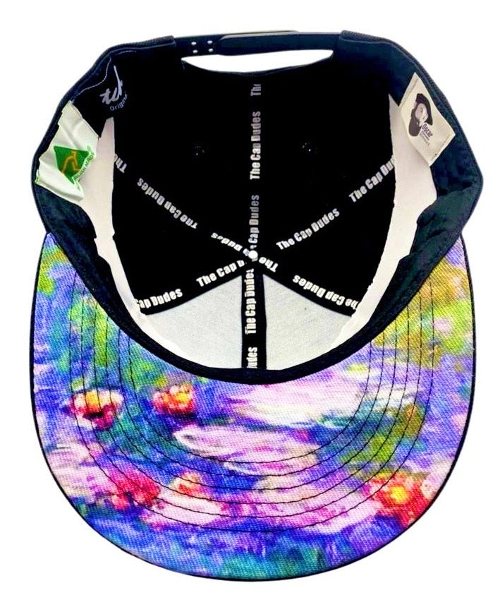 Monet Water Lilies Baseball - Under Brim - The Cap Dudes
