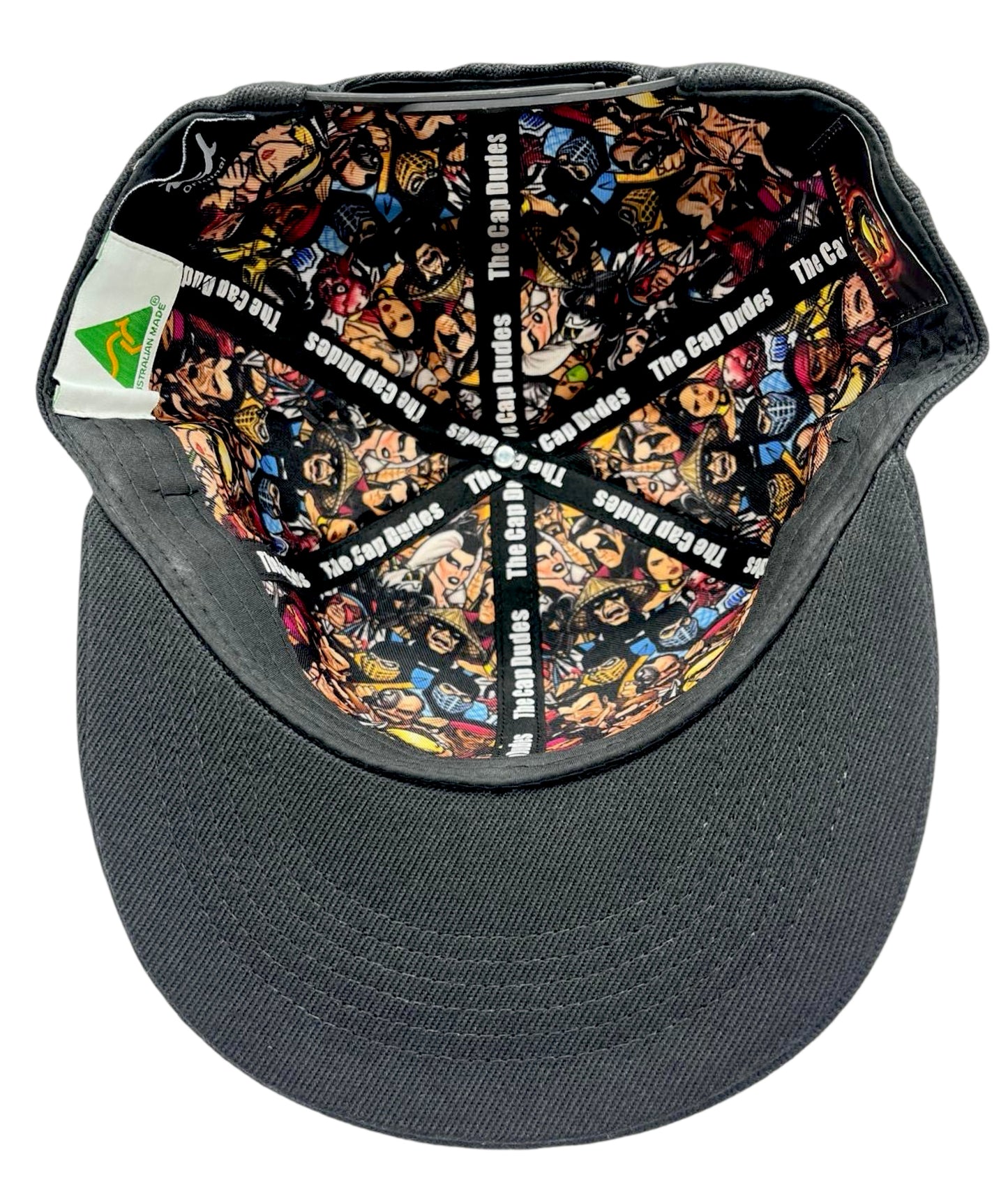 Mortal Kombat Johnny Cage Baseball Hat - Under Brim - The Cap Dudes