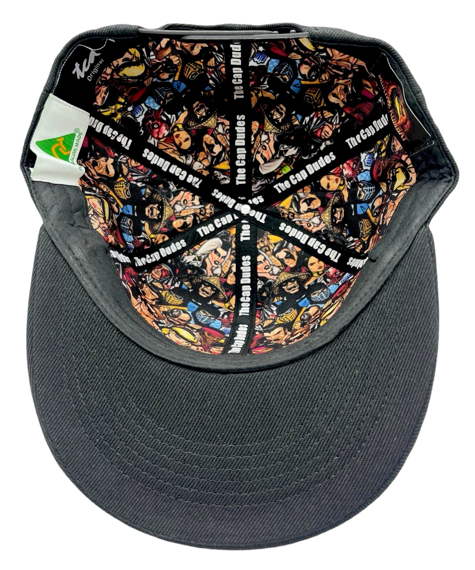 Mortal Kombat Liu Kang Baseball Hat - Under Brim - The Cap Dudes
